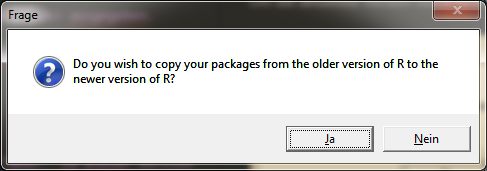 R-Packages kopieren